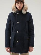 SOLO TG. XXL - WOOLRICH ARCTIC PARKA DF MELTON BLUE WOCPS2880 - Uomo