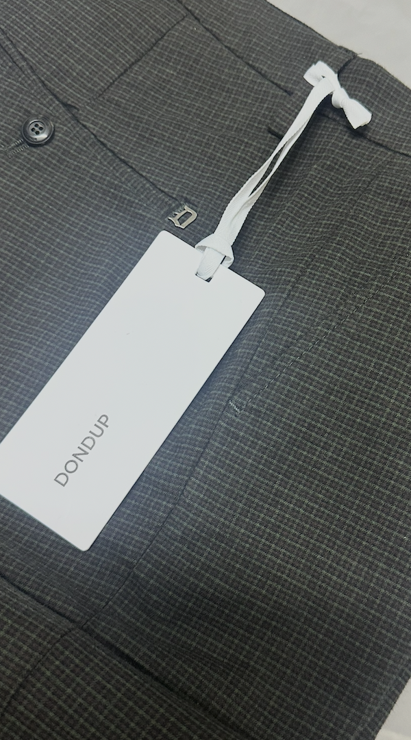 SOLO TG. 30 e 36 - DonDup Pantalone Uomo - UP235 - Mod. Gaubert - MicroFantasia