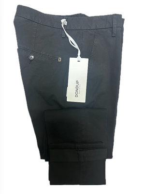SOLO TG. 31 e 38 - DonDup Pantalone Uomo - UP235 - Mod. Gaubert - Nero Lavato
