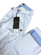 SOLO TG 25, 30 - Pantalone Cotone Scotch & Soda - Azzurro Chiaro -  Vita Medio/Alta VESTIBILITà ABBONDANTE