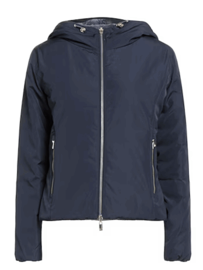 Ciesse Piumini - LINDA Piumino REVERSIBILE - BLU / VERDONE Lucido