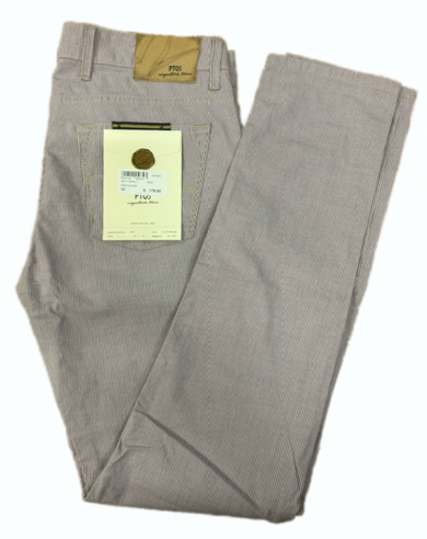 SOLO TG 32 - PT01 Pantalone di Cotone Slim Fit