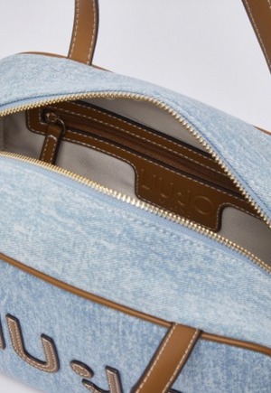 LiuJo Borsa M Bowling  - Mod. AA6113 t377A Col. Light Denim 74015 NEW 2026