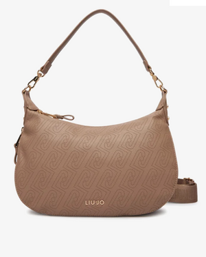 LiuJo Borsa M Hobo  - Mod. AA6133 ES026 Col. Mocha 71409 NEW 2026
