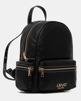 LiuJo Borsa M Backpack  - Mod. AA6136 E1012 Col. Nero NEW 2026