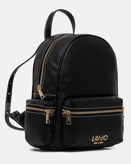 LiuJo Borsa M Backpack  - Mod. AA6136 E1012 Col. Nero NEW 2026