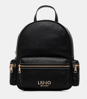 LiuJo Borsa M Backpack  - Mod. AA6136 E1012 Col. Nero NEW 2026