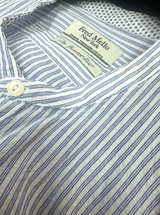 SOLO TG. XL-XXL Fred Mello - Camicia Cotone Leggero Estivo - FM18S01CT  Col. Riga Coreana