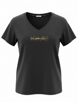 SOLO Tg. XS - LiuJo - T-shirt in cotone con logo LIUJO - TA5179 - nero