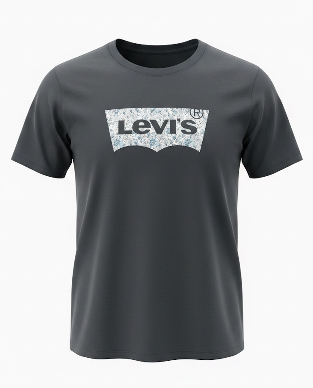 SOLO Tg. XL - LEVIS - T-shirt in cotone con logo - Nero VESTE STRETTO