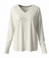 SOLO Tg. XL - LiuJo - T-shirt in cotone con logo LIUJO - TA5169 - Bianco