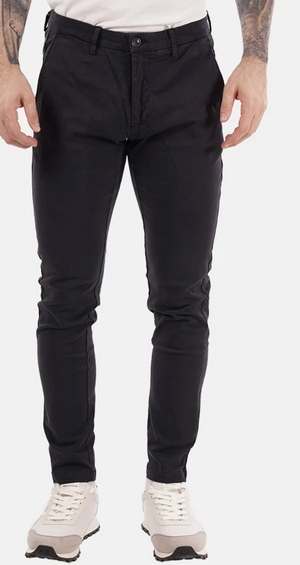 GIANNI LUPO - Pantalone Super Leggero  GL5151 - Colore BLU Slim Fit