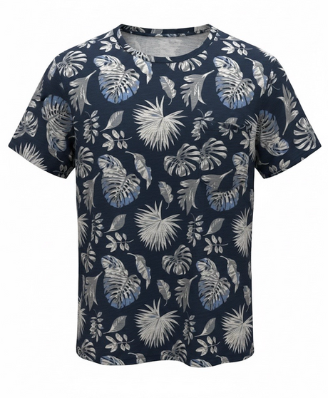 Gianni Lupo - Maglia Girocollo con taschino - Col. FANTASIA FIORI1