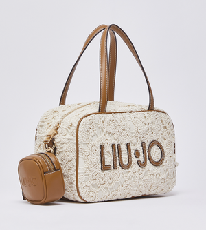 LiuJo Borsa M BOWLING  - Mod. AA6113 J3865  Col. Crema