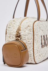 LiuJo Borsa M BOWLING  - Mod. AA6113 J3865  Col. Crema
