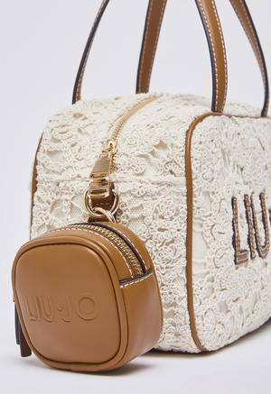 LiuJo Borsa M BOWLING  - Mod. AA6113 J3865  Col. Crema