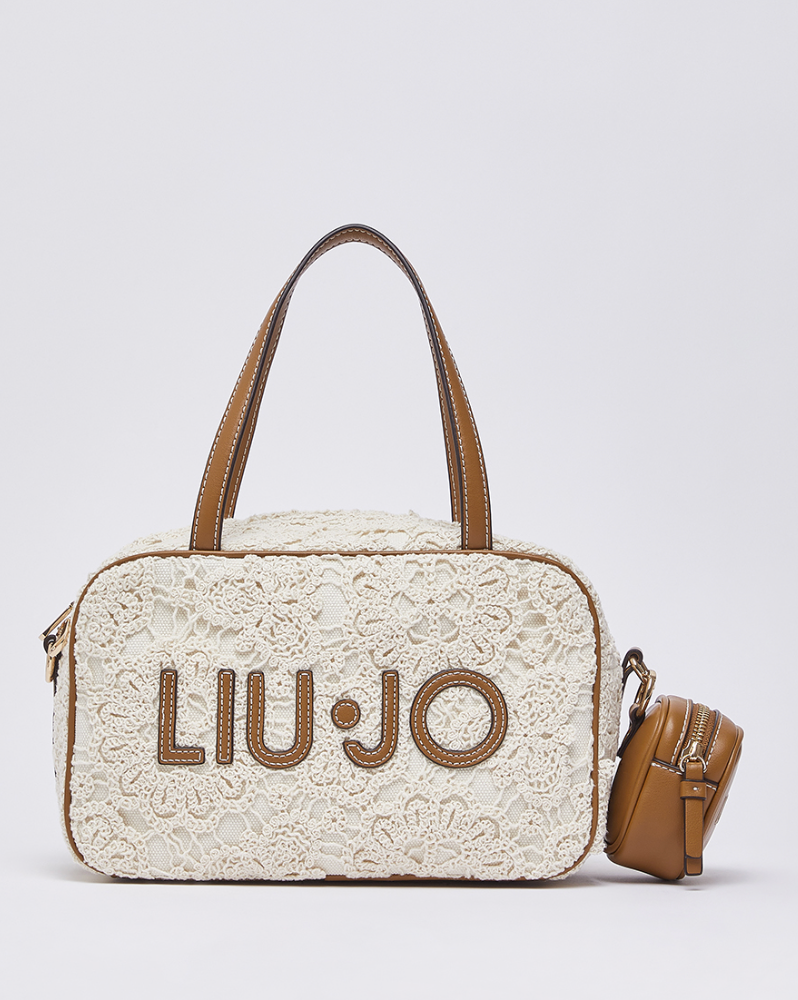 LiuJo Borsa M BOWLING  - Mod. AA6113 J3865  Col. Crema