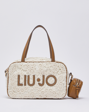 LiuJo Borsa M BOWLING  - Mod. AA6113 J3865  Col. Crema