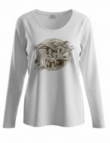 SOLO TG. L - LiuJo - T-shirt in jersey di cotone - Art: WF4569 - Col. Bianco
