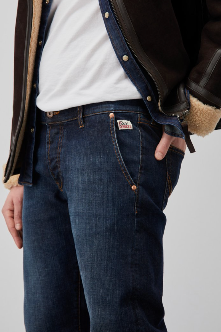 Jeans Roy Roger's Uomo Mod ELIAS  Man Pater - Slim Fit Regolare