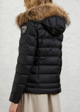 Blauer Piumino IMBOTTITO PIUMA + PELLICCIA 26WBLDC03038- Col.Nero NEW 2026/2027