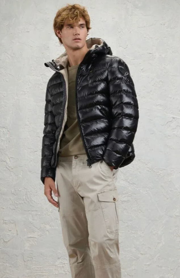 Blauer Piumino Uomo Imbottiro Ovatta Termica 26WBLUC02054 - Col.NERO NEW 2026/2027 ADAMS