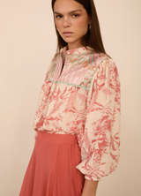 MEISIE - Camicia Fantasia manica Lunga M05B57SHL