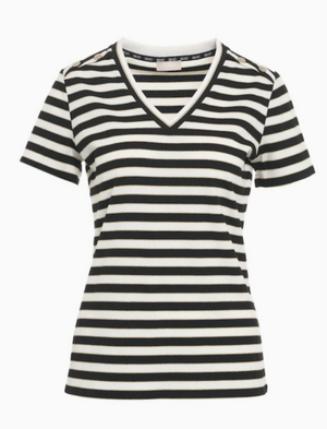 SOLO TG.XS,S,XL LiuJo T-Shirt - TA4192 J4679 - NERO e BIANCA