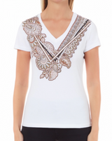 SOLO TG. XS-M Liujo T-Shirt - Wa3415 j5003 - T-shirt Con stampa sul davanti