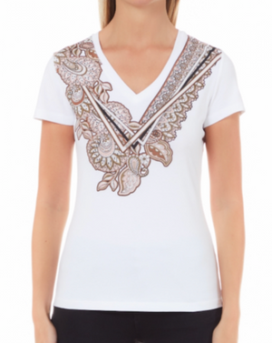 SOLO TG. XS-M Liujo T-Shirt - Wa3415 j5003 - T-shirt Con stampa sul davanti