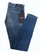 SOLO TG 29,30,33 - Trama Rossa Jeans Sartoriale -  Skinny Made in Italy