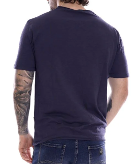 Gianni Lupo - Maglia Girocollo - Col. Blu