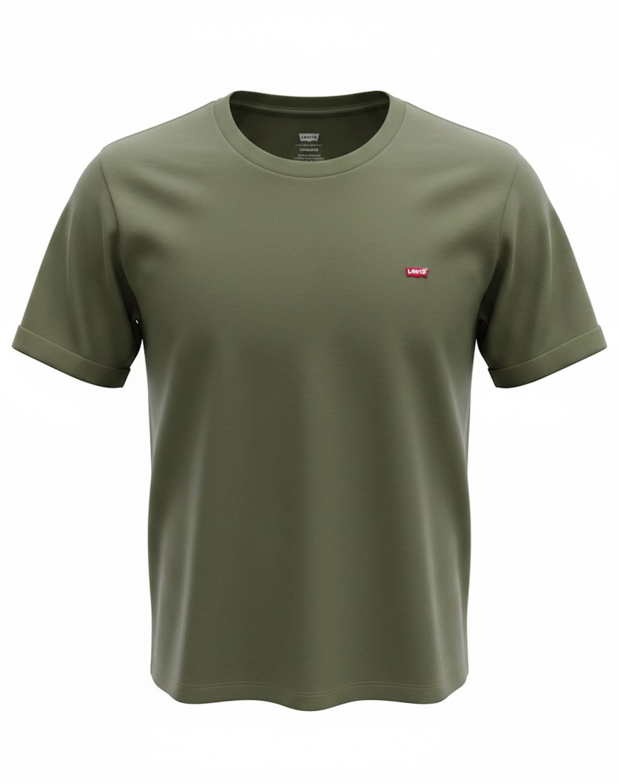 LEVI'S - Maglia Girocollo Cotone - Col. Verde