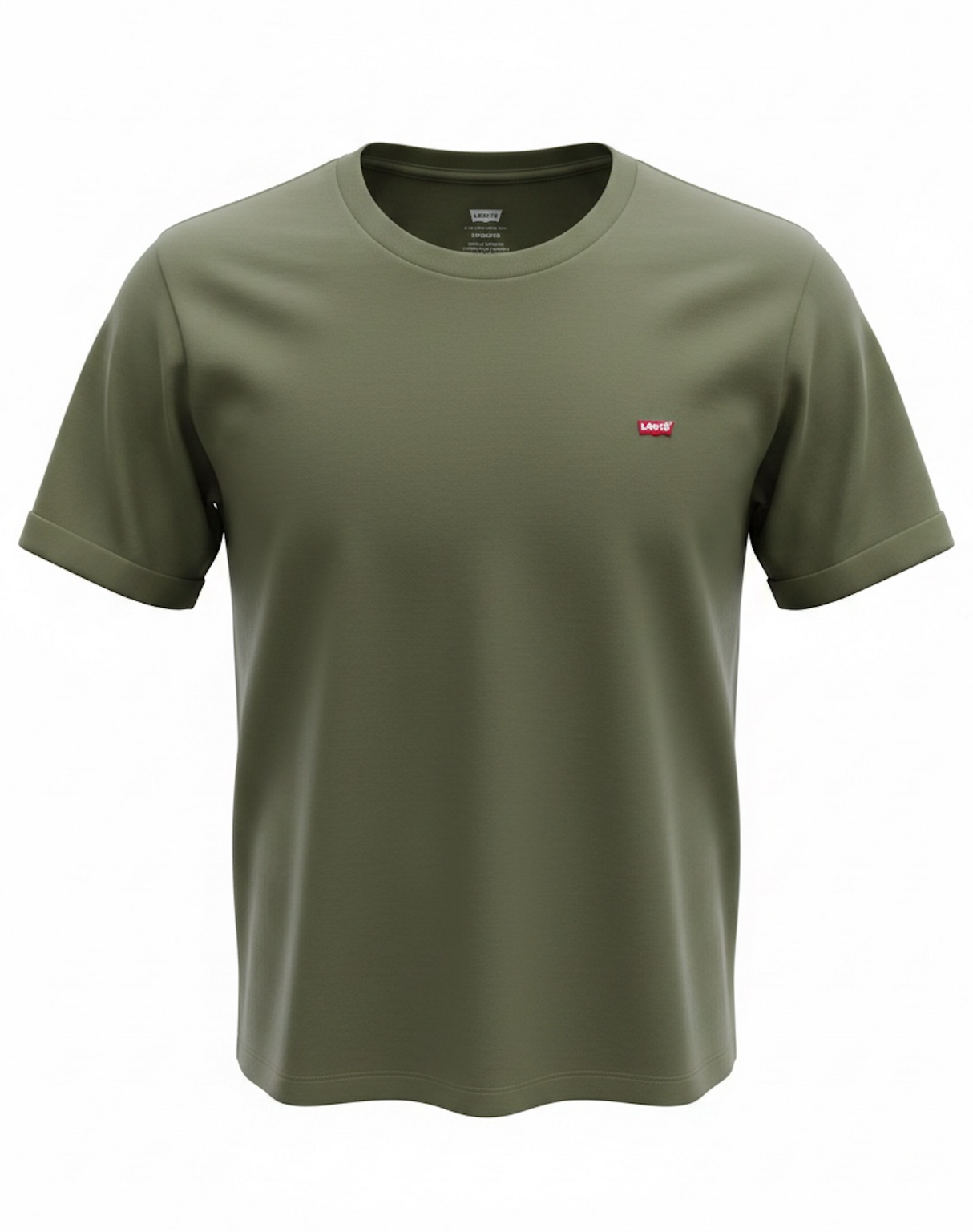 LEVI'S - Maglia Girocollo Cotone - Col. Verde