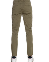GIANNI LUPO - Pantalone Super Leggero  GL5151 - Colore Verde Slim Fit