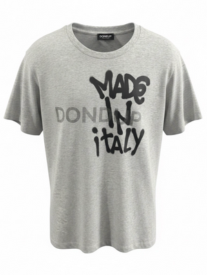 SOLO TG M-L-XL - DONDUP - T-SHIRT manica Corta con LOGO - US198