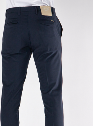SOLO TG. 46-50-52-54 , AT.P.CO  Pantalone in Cotone - Slim Fit - BLU
