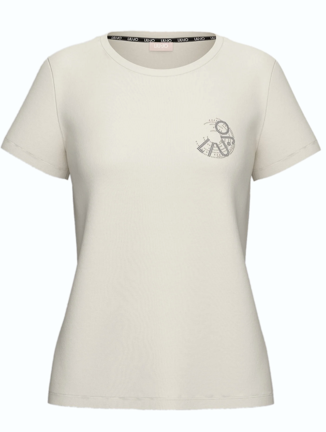 SOLO TG. S-M-L-XL-XXL LiuJo - T-shirt in cotone con logo LIUJO - TA6056
