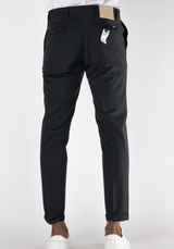 SOLO TG. 46-48-54-56 , AT.P.CO  Pantalone in Cotone - Slim Fit - NERO