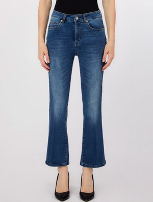 LiuJo Jeans Zampetta - UA6040 D3018 - Vita Alta - Elasticizzato Confort - NEW
