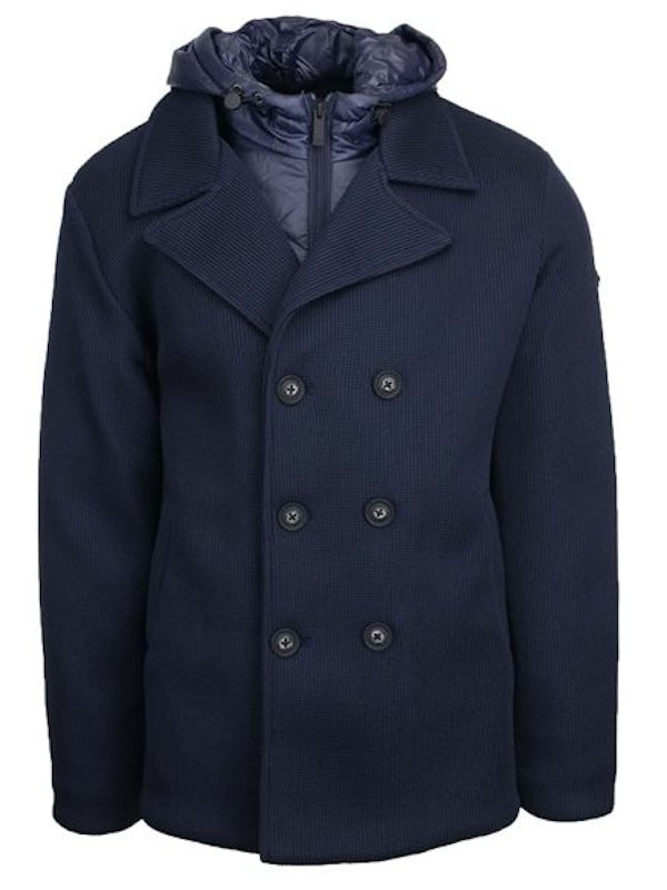 UNITY - Giacca Caban Gravity Tricotech con Pettorina Removibile - Blu