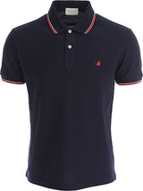 Brooksfield  Polo in Jersey di Cotone -  Blu