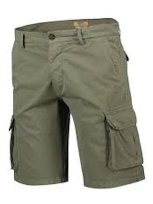 SOLO TG. 46, 52, 54 - 40Weft - Bermuda Uomo - Mod. NICK TASCONATO - Col. VERDE